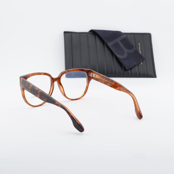 Victoria Beckham VB2617 218 Geometric Eyeglasses - Havana Caramel 55mm